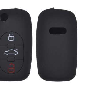 Audi 3 Button Silicone Car Remote Key Fob - Old Spec