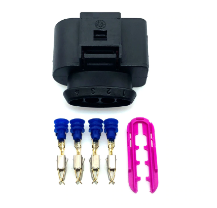 4 Pin 3.5 series VAG Automotive coil Extension adapter electrical wire connector plug