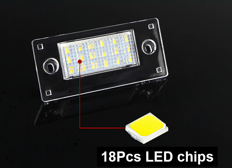Audi A3 / S3 (8L) LED Rear Number Plate Light – 2-Piece - Image 4