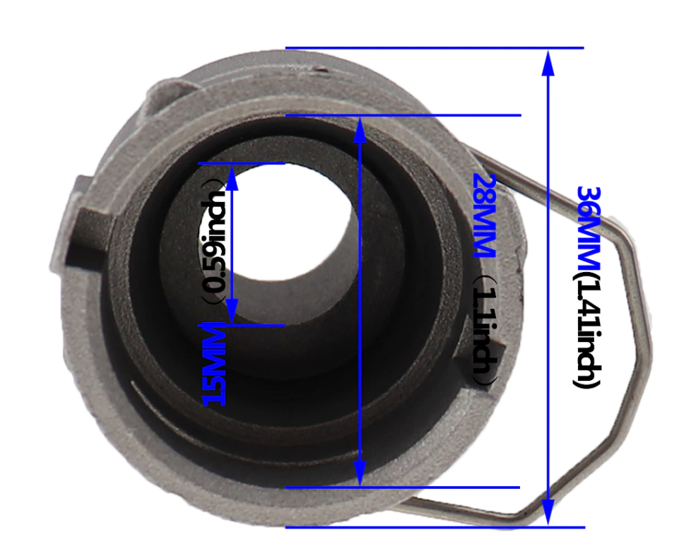 Audi & VW 1.8T 20V Aluminium Quick-Connect Coolant Flange - Image 4