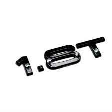 Audi & VW 1.8T Rear Boot Badge – Gloss Black