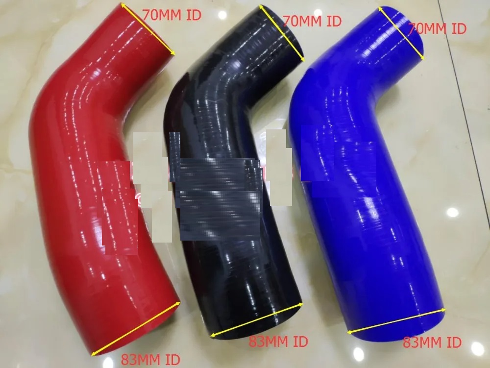 MQB EA888 Turbo Induction Intake Pipe – 1.8T / 2.0T, Black - Image 2