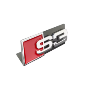 Audi S3 Front Grille Badge – Gloss Chrome