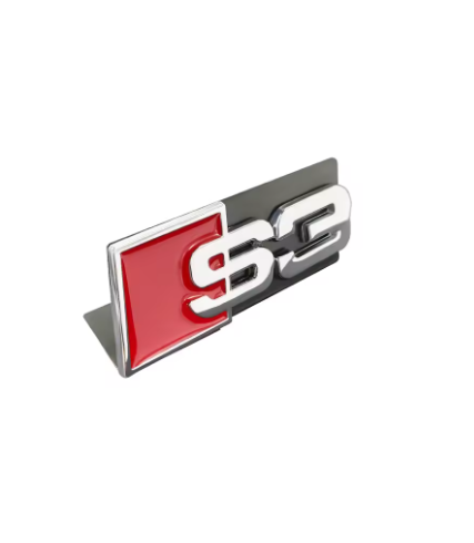 Audi S3 Front Grille Badge – Gloss Chrome