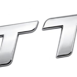 Audi TT Rear Boot Badge – Gloss Chrome (MK1 8N / MK2 8J / MK3 8S)