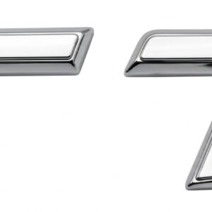 Audi TT Rear Boot Badge – Gloss Chrome (MK1 8N / MK2 8J / MK3 8S) 11CM